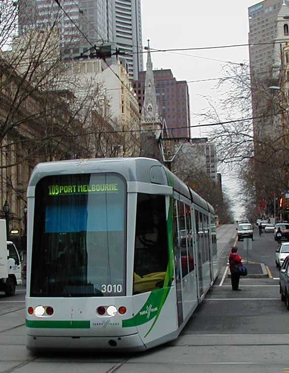 Yarra Trams C Class Citadis 3010